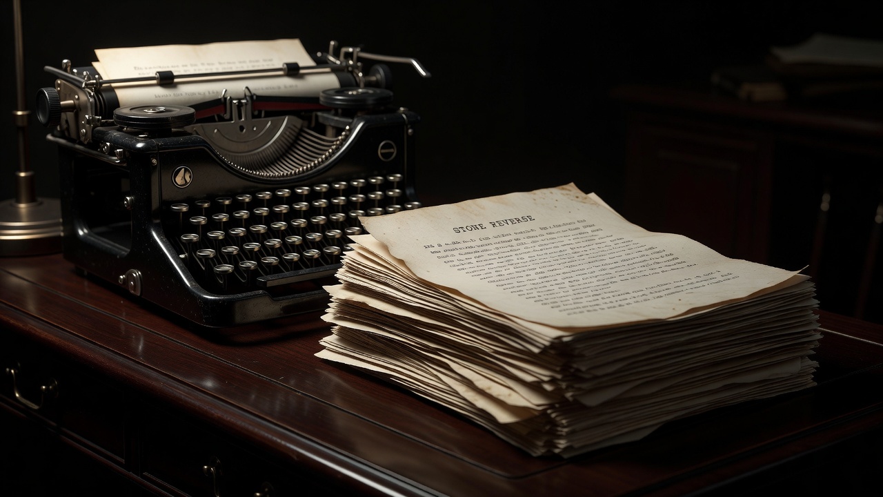 Cinematic typewriter